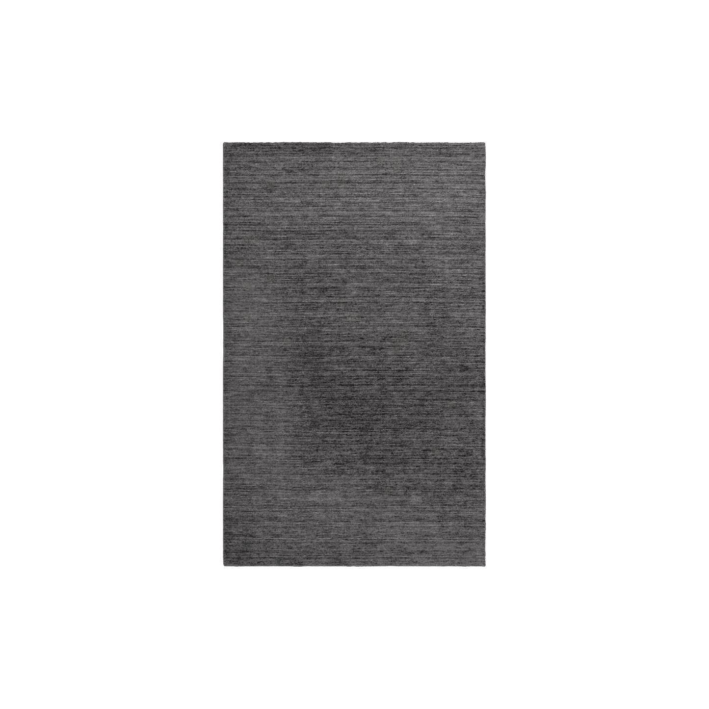 Mono - Charcoal Black - Spacewarp Rugs
