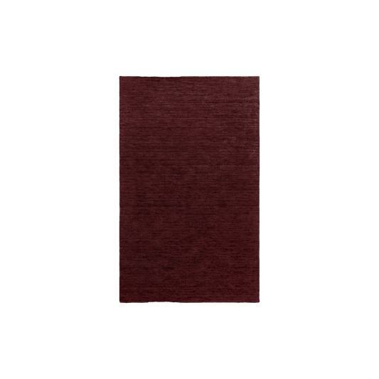 Mono - Maroon - Spacewarp Rugs